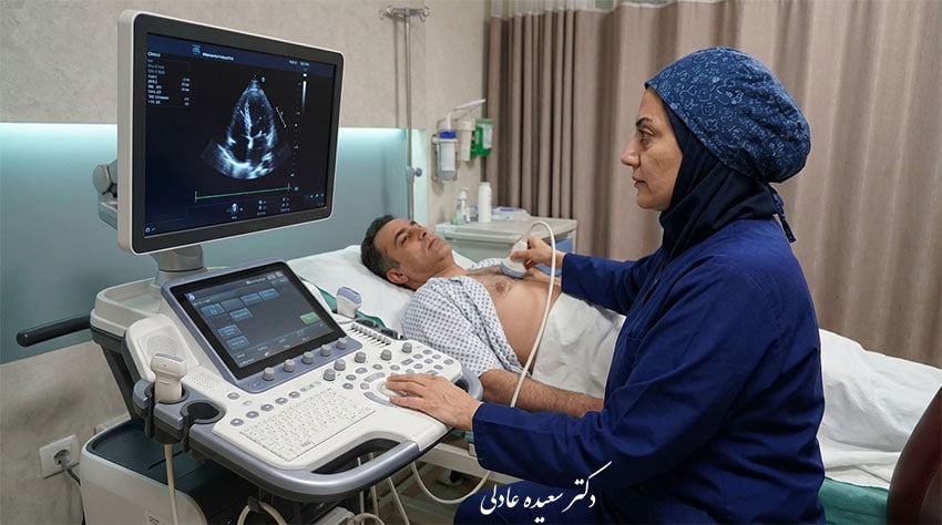 خدمات قلب دکتر سعیده عادلی