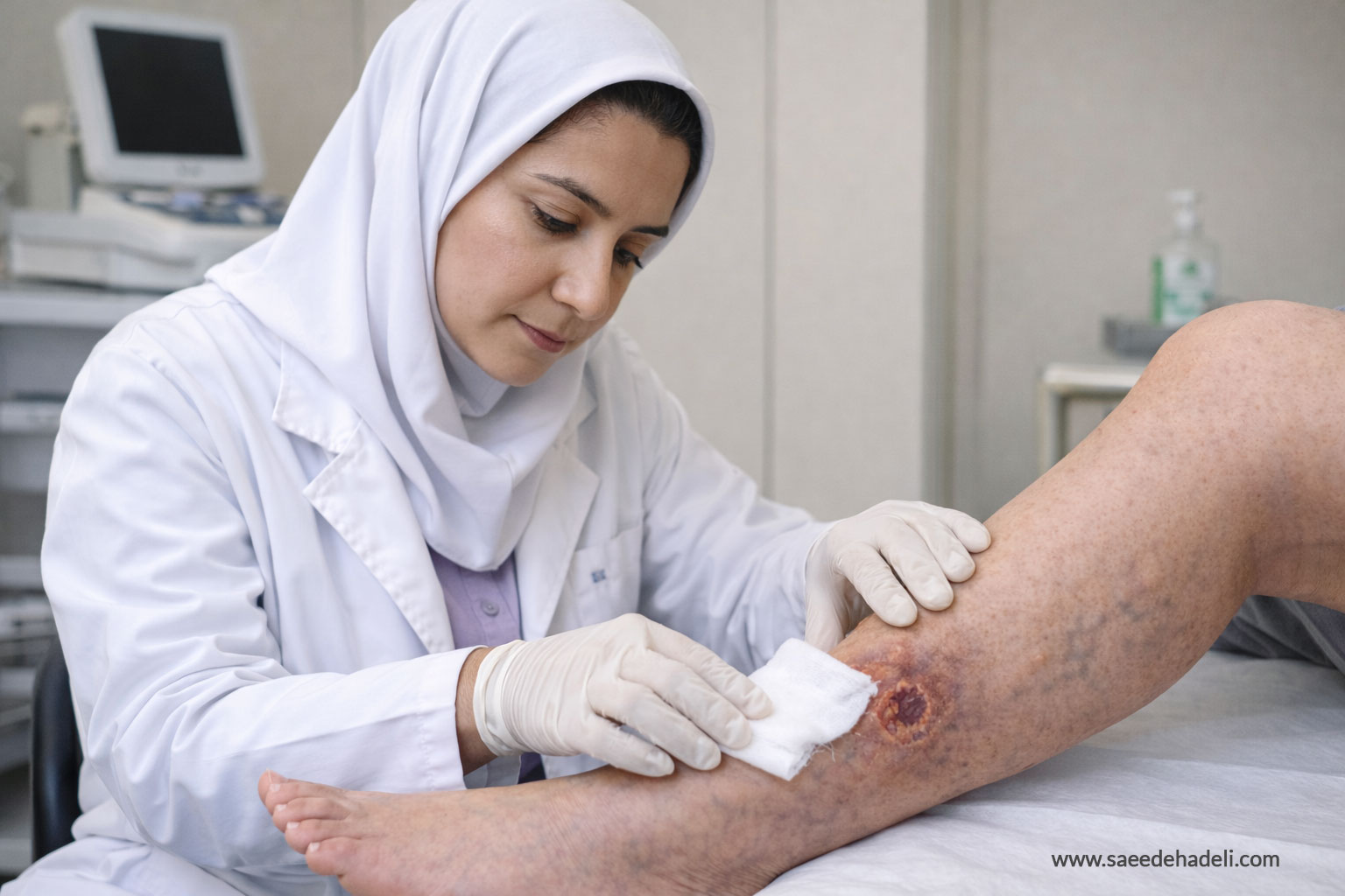 هزینه درمان زخم های واریسی در تهران